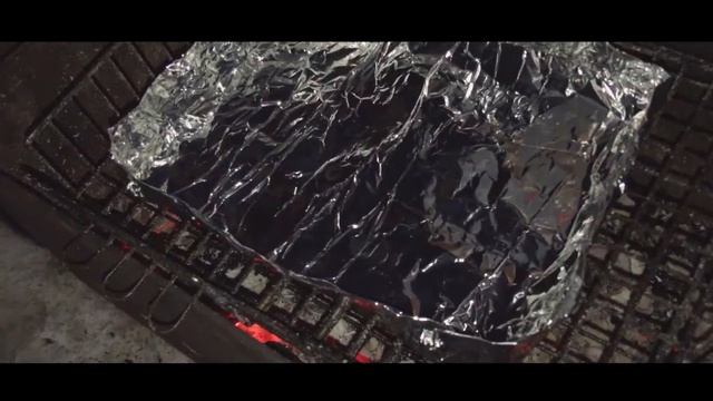 Фаршированные шампиньоны на мангале. Рецепт