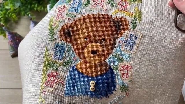 Что я вышила за полгода/Вышивка крестом смотреть онлайн