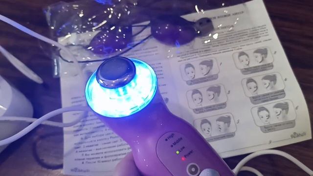 КЛИАРТОН фотон-ультразвуковой аппарат для чистки и подтяжки лица смотреть онлайн