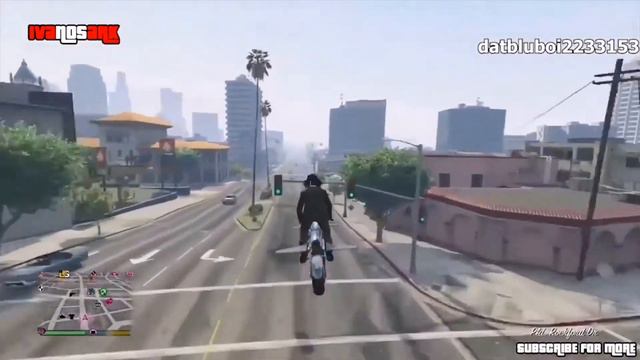Смешные моменты в играх (GTA 5) Fanny moment in GTA V смотреть онлайн