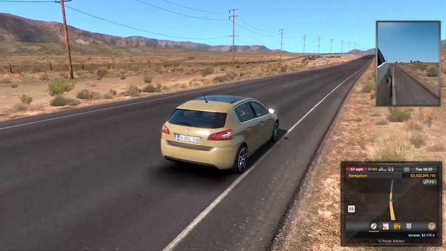 ATS 1.36 Mods |Car Mod| - Arrived in the Space Area for Peugeot 308 V1.3 Mod смотреть онлайн