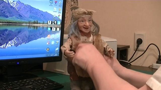 бабка ёжа веселуха в смешанной технике смотреть онлайн