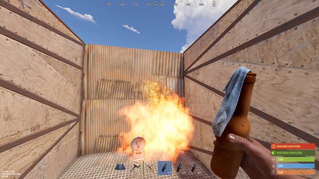 RUST pixel gap destroy by molotov смотреть онлайн