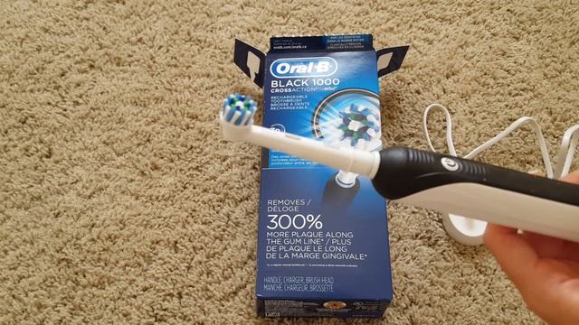 Video Review: Oral-B Pro 1000 Electric Rechargeable Toothbrush (Black Edition)