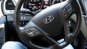 Работа автоматической парковки Hyundai Santa Fe III Рестайлинг