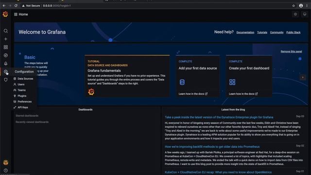 How To Setup Telegraph, Influxdb  And Grafana With Docker Compose