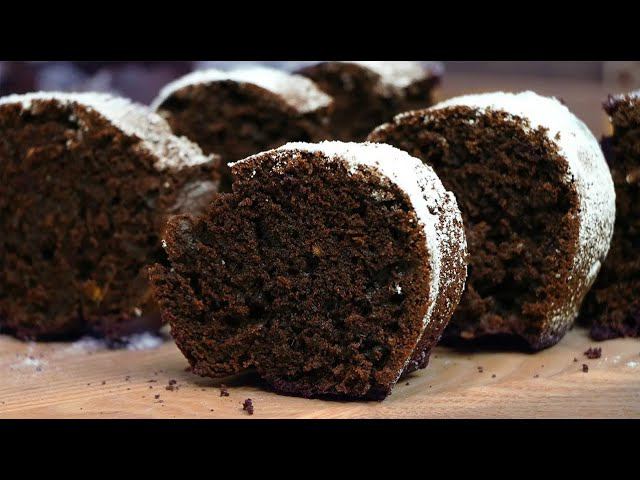 Необычно вкусный шоколадный кекс. Просто добавьте в тесто свеклу смотреть онлайн