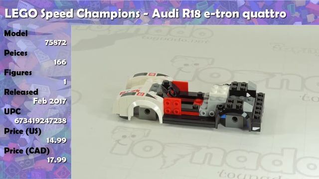 LEGO Speed Champions - Audi R18 e-tron quattro (75872) Unbox & Build смотреть онлайн