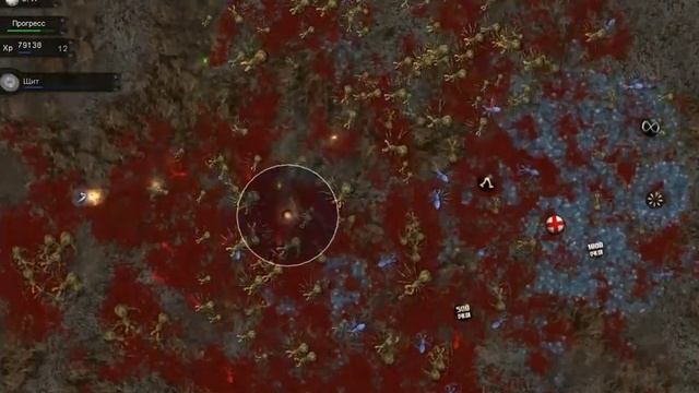 Игра Crimsonland. Версия 1.9.92 на русском языке. Уровни 5.1-5.10. Финальный хардкор. смотреть онлайн