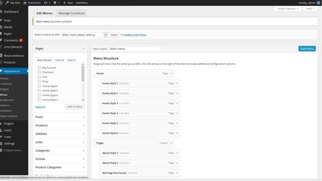 Pressroom - News and Magazine WordPress Theme: Set Mega Menu смотреть онлайн