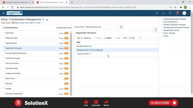 Data Access Set Techno Functional - Oracle Fusion (Part 1) | Oracle Tutorial | SolutionX смотреть онлайн