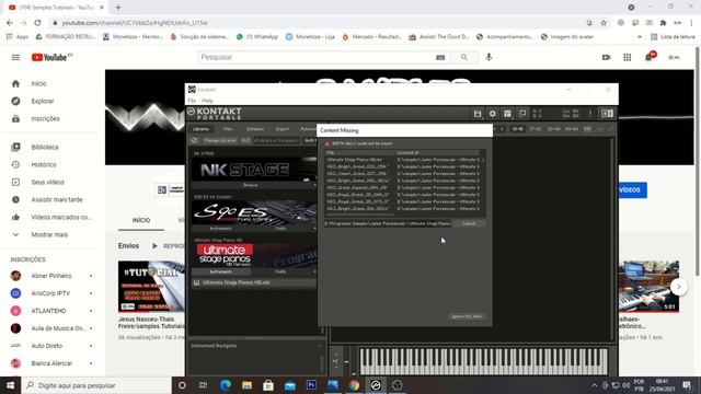 RESOLVENDO ERRO CONTENT MISSING KONTAKT 2021. смотреть онлайн