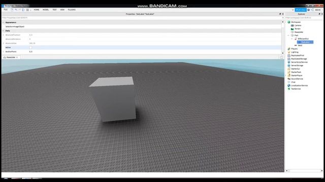 How To Make A Part Have A Text Above It - ROBLOX Studio (2020) смотреть онлайн