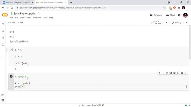 Add Two Numbers in Python || Beginner Coding Sheet || Python Programming in Telugu || #Nerchuko смотреть онлайн