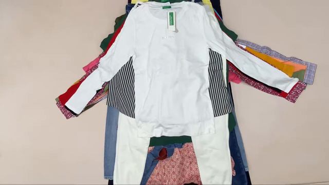 180-123 Микс взрослый сток Benetton. Италия всесезон смотреть онлайн