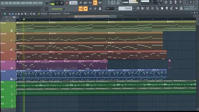 [SAD TRIP-HOP beat With FLUTE] FL STUDIO смотреть онлайн