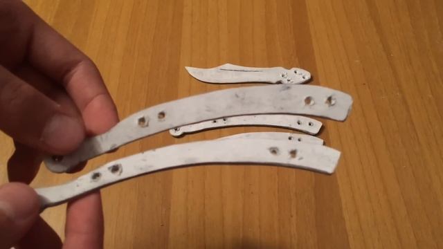 Как сделать нож-бабочка из бумаги смотреть онлайн