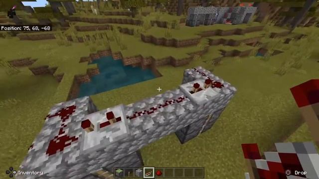 How To Build A JEB DOOR/2x2 FLUSH PISTON DOOR (Minecraft Bedrock 1.16) смотреть онлайн