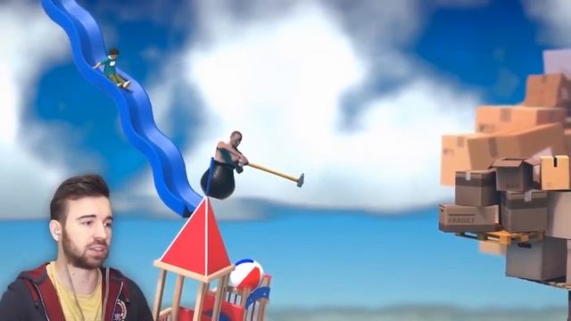 EugeneSagaz в getting over it. Нарезка смотреть онлайн