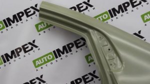 Kia Rio III 2011-2017 года. Заднее крыло