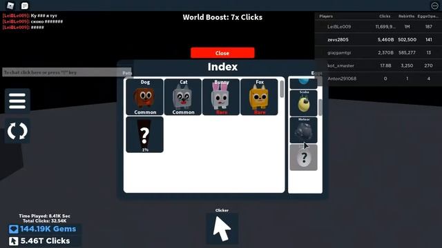 Roblox кликер симулятор 2.0 все секреты быстрой прокачки смотреть онлайн