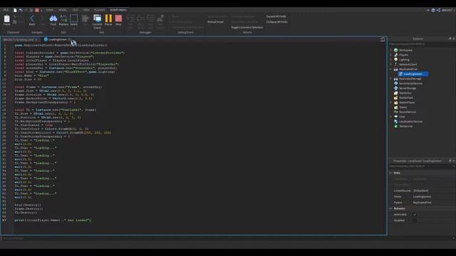 Roblox Scripting Guide: Loading Screen Blur Effect смотреть онлайн