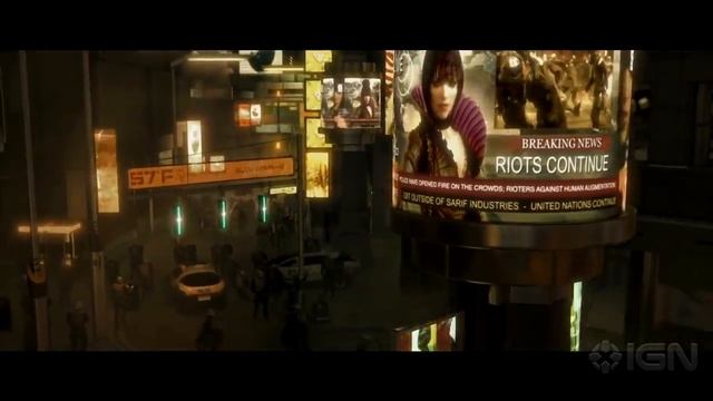 Deus Ex: Human Revolution - Cinematic Trailer смотреть онлайн