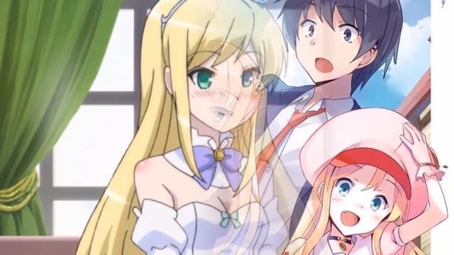 AMV isekai wa smartphone to tomo ni смотреть онлайн