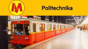 Informator warszawskiego metra linii m1 Информатор Варшавского метрополитена линия м1