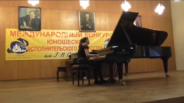 Григ Из Карнавала исполняет Олеся Машковцева (13 лет) смотреть онлайн