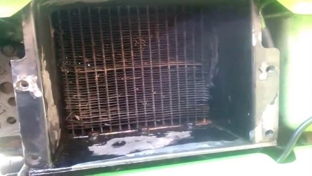 Мототрактор. Течет радиатор. смотреть онлайн