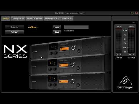 Усилители мощности NX6000D настройка и линейная АЧХ