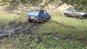 BMW X5 E53 в грязь, первый выезд