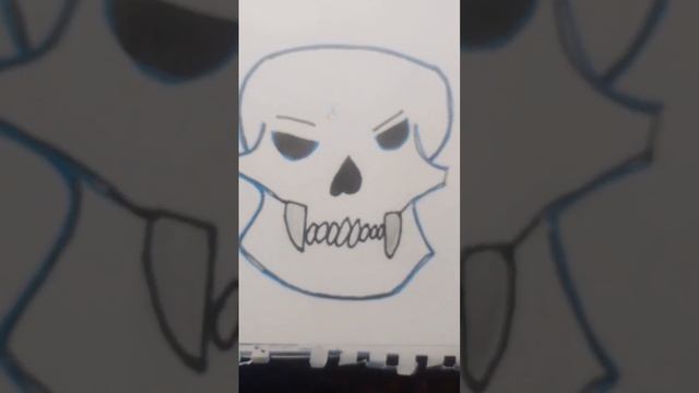 нарисовал красно-синий череп смотреть онлайн