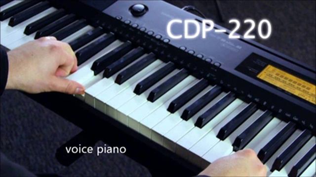 CASIO CDP 220 r DEMO SOUND--- part2 смотреть онлайн