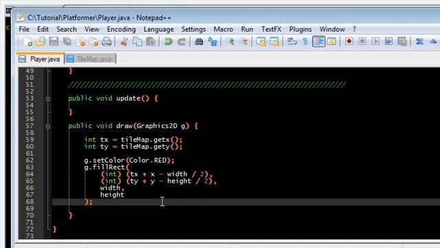 Part 2 - Basic Tile Based Platformer in Java - Creating the Player part 1 смотреть онлайн
