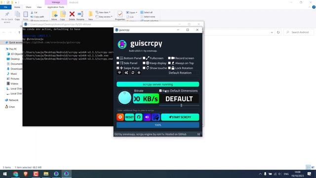 Mirror Android to PC using Scrcpy #android #pc #scrcpy смотреть онлайн