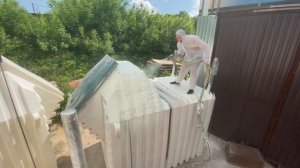 Утепление пластикового погреба ППУ. Пластиковый погреб.