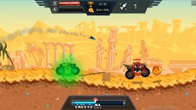 Mad Truck Challenge - Shooting Fun Race Level 3 смотреть онлайн