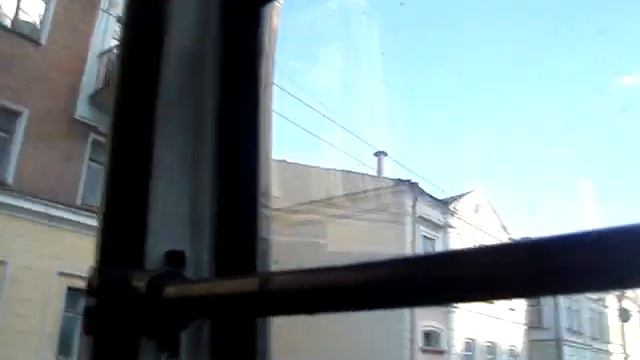 Трамвай 5 маршрута на улицах Пушкина, Карла Маркса, Ершова в Казани, июль 2008 MOV02192 смотреть онлайн