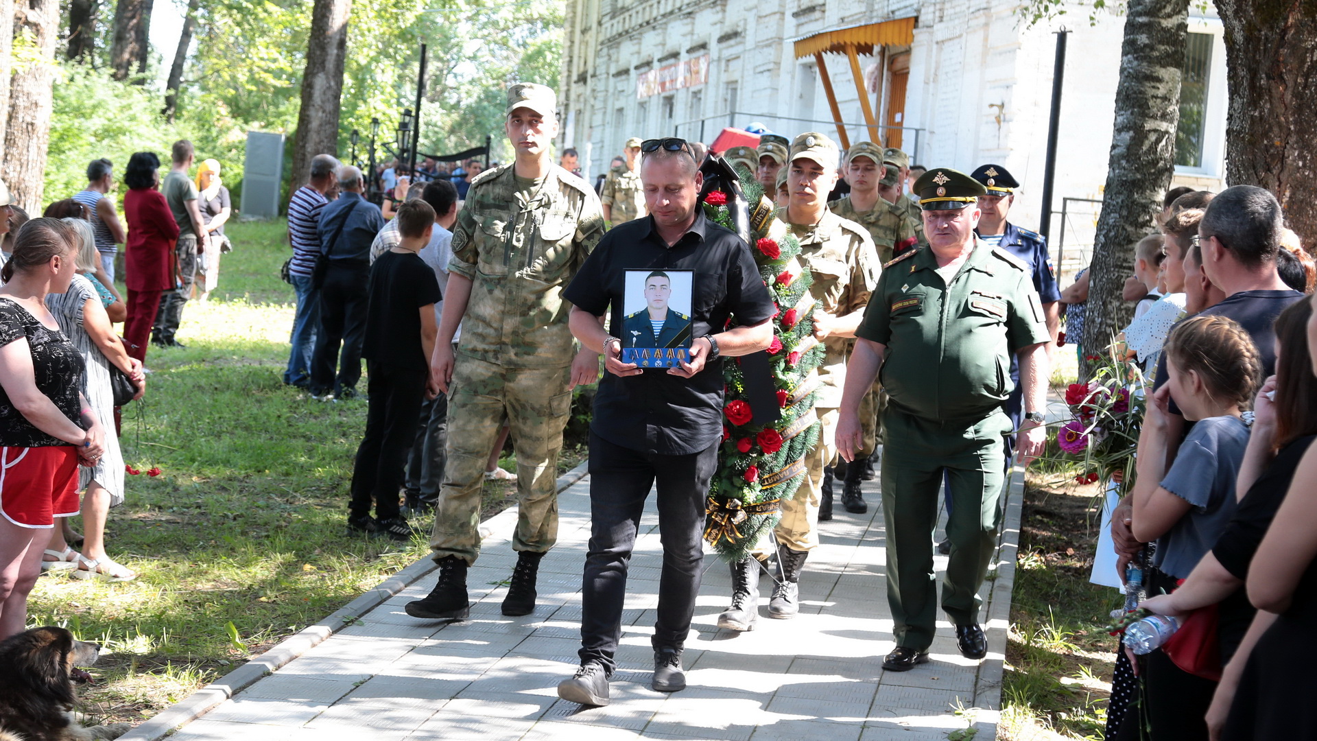 Владимир Уйба о прощании со Станиславом Софроний, геройски погибшим во время спецоперации на Украине смотреть онлайн