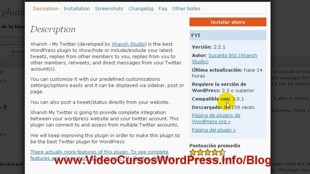 Como Desinstalar Plugins de blog Wordpress смотреть онлайн
