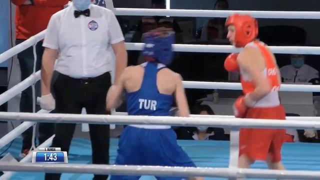 Finals (W52kg) CACIC Nikolina (CRO) vs AKBAS Hatice (TUR) | EUBC U22 POREČ 2022 смотреть онлайн