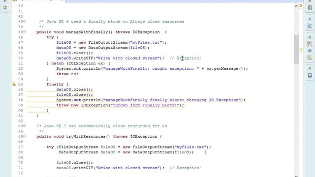 Java 7 SE: Enhancements and Concurrency Tutorial Video: Language Enhancements смотреть онлайн
