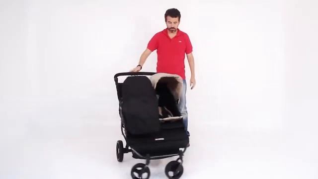 Cochecito gemelar Baby Monster Piecitosmundobebe.es смотреть онлайн
