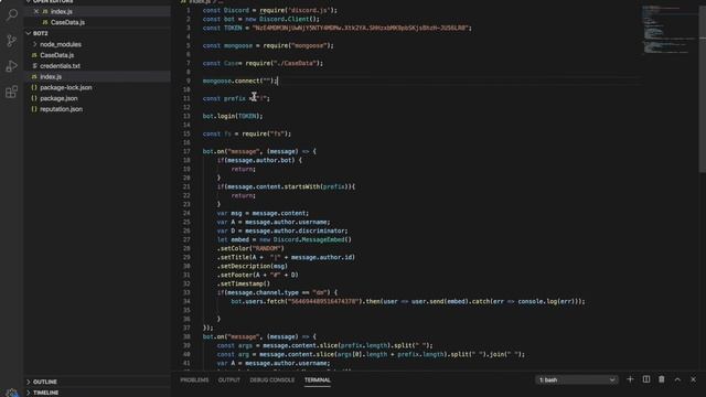 Connecting and saving to databases | Mod mail | Ep.3 | Discord.js | Mongoose | MongoDB смотреть онлайн