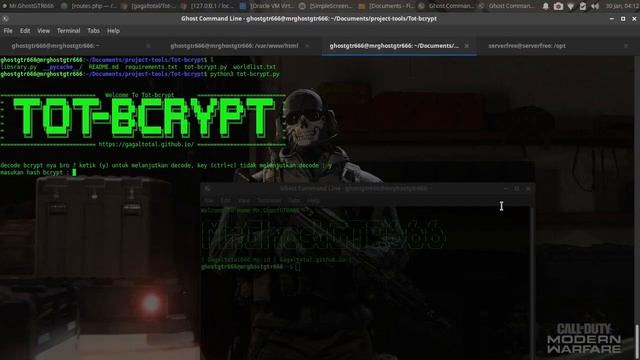 Demo Tot Bcrypt : Decode and Crack Bcrypt with GNU/Linux смотреть онлайн
