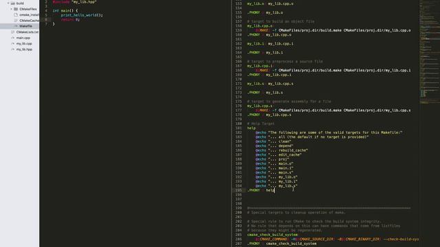 Разбираемся в основах Makefile'ов смотреть онлайн