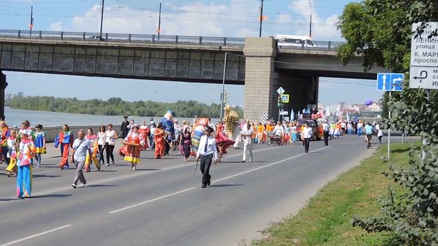 Омск 300. День Города 2016 (14) Парад на Набережной смотреть онлайн