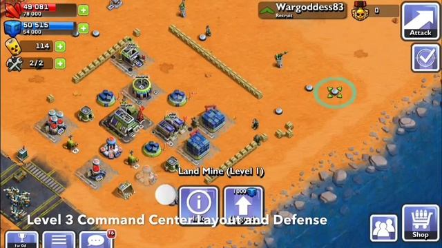 This Means War - Lvl 3 Command Center Layout and Defence смотреть онлайн